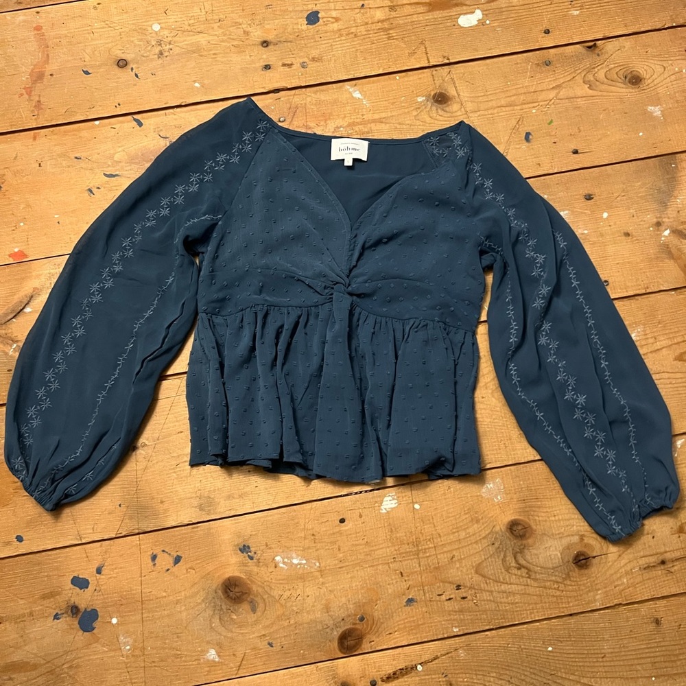 Blue blouse